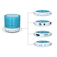 Mini Bluetooth Speaker,YANX Wireless Portable Cracked Layer Sound Box Subwoofer Speaker with Mic &amp; Colorful LED... N10