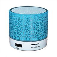 Mini Bluetooth Speaker,YANX Wireless Portable Cracked Layer Sound Box Subwoofer Speaker with Mic &amp; Colorful LED... N15