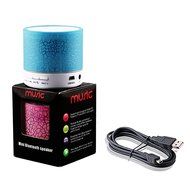 Mini Bluetooth Speaker,YANX Wireless Portable Cracked Layer Sound Box Subwoofer Speaker with Mic &amp; Colorful LED... N17