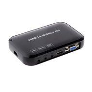 3D 1080P FHD TV Multi Media Player w.YPbPr/RCA/HDMI/AV/VGA for SD/MMC Cards USB Storage Drives