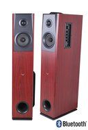Visonik Cherry Floorstanding Powered Home Bluetooth Tower Speakers (Pair)
