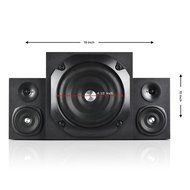Bluetooth Speakers with Subwoofer (6.5 inch) &ndash; Bump the Bass with Bass Control &ndash; Connect Any Device &ndash; iPhone,... N5