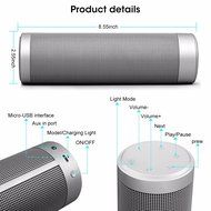 Bluetooth V4.0 Speaker, ELEGIANT Wireless Portable Speaker with Advanced Bass Enhancement Technology, Built-in... N13