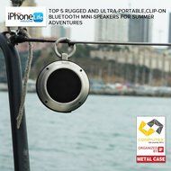 Divoom Travel3 Rugged Bluetooth Speaker (Black) N8