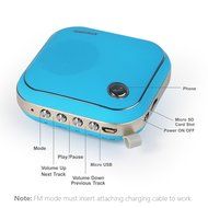 Sport Speaker, Ubetter Outdoor Portable Bluetooth 3.0 Speaker with Enhanced Bass and Built-In Microphone (Blue) N3