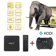 HONGTOP M9X Smart TV Box Amlogic S905 Quad Core Android Chipset Kodi 16.0 Android 5.1 Quad Core 4K Streaming Media...