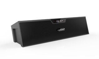 YCC Team &reg; Best Bluetooth Speaker, Wireless Speaker with Dual Speakers and FM Radio, Built-in Mic, LED Display...