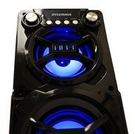 Sylvania SP328-Black Portable Bluetooth Speaker N3