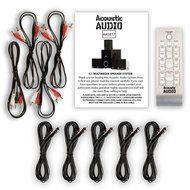 Acoustic Audio AA5817 Home Theater 5.1 Speaker System with 5 Extension Cables Surround Sound N2