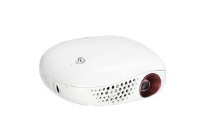 LG Electronics PV150G LED Minibeam Projector with Embedded Battery and Wireless Screen Share N4