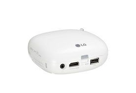 LG Electronics PV150G LED Minibeam Projector with Embedded Battery and Wireless Screen Share N6
