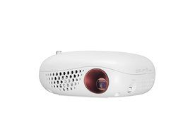 LG Electronics PV150G LED Minibeam Projector with Embedded Battery and Wireless Screen Share N9