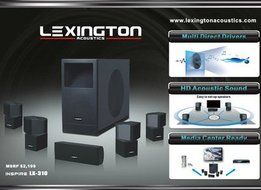 Home Theater System Lexington Acoustics Inspire LX-310