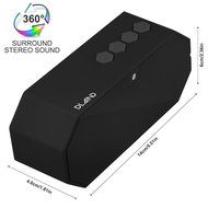 Bluetooth Speaker, DLAND Portable Color Changing LED Light Wireless HI--FI Surround Stereo Sound Bluetooth Speaker... N2