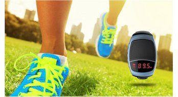 ETE Upgraded Multi-functional Bluetooth Watch Speaker: Mp3 Music Player, LED Display, Stopwatch, Alarm Clock,... N5