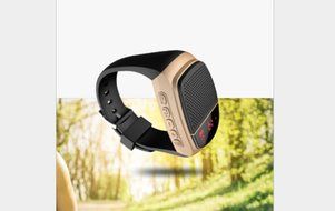 ETE Upgraded Multi-functional Bluetooth Watch Speaker: Mp3 Music Player, LED Display, Stopwatch, Alarm Clock,... N10