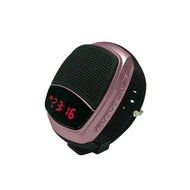 ETE Upgraded Multi-functional Bluetooth Watch Speaker: Mp3 Music Player, LED Display, Stopwatch, Alarm Clock,... N25