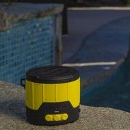 SCOSCHE Mini Rugged Weatherproof Wireless Bluetooth Speaker - Retail Packaging - Yellow