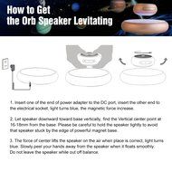 Levitation Speaker UPPEL Wireless Bluetooth Speaker With Lights Music Dancing Support Touch-sensitive Keys, Wireless... N12