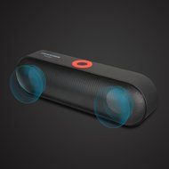 Bluetooth Speakers, IWAVION Portable Wireless Stereo Speaker Built-in Mic FM Radio Super Bass Support Micro TF... N3
