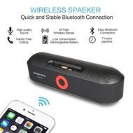 Bluetooth Speakers, IWAVION Portable Wireless Stereo Speaker Built-in Mic FM Radio Super Bass Support Micro TF... N4