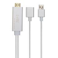 L-Fine Airplay Miracast HDMI Media Streaming Adapter Cable for iPhone Android Phone N2