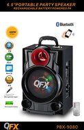 QFX PBX-9080 Battery Powered Portable Bluetooth Speaker N2