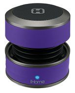 iHome IBT60UY Bluetooth Mini Speaker System (Purple)