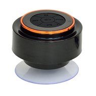KINGLAKE Latest Brand New Exquisite IP67 Waterproof Mini Bluetooth Shower Speaker Enhanced Bass Audio Crystal...