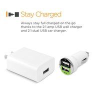 Ematic Bluetooth Wireless Speaker &amp; Speakerphone Set with Car/Wall Charger, Lightning Cable for iPhone, iPad N3
