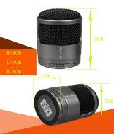 G-MiC Premium Mega Bass Bluetooth Portable Compact Active Speaker-Superior Sound Quality Extended Wireless Range... N9