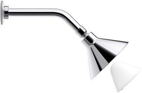 KOHLER K-9245-BN 2.5 GPM Moxie Showerhead and Wireless Speaker, Vibrant Brushed Nickel N4