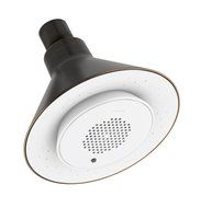 KOHLER K-9245-BN 2.5 GPM Moxie Showerhead and Wireless Speaker, Vibrant Brushed Nickel N11