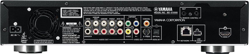 Yamaha BD-S1065BL Blu-Ray Disc Player N3