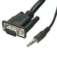 BephaMart 1080P VGA To HDMI HD Converter Adapter USB Audio Video Cable Laptop TV PC DVD N5
