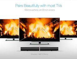 LuguLake T180 TV Sound Bar Bluetooth Speaker 3D Surround For Home Theater System, 2.0 Channel N2