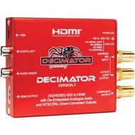 DECIMATOR 2 3G/HD/SD-SDI to HDMI Converter with Built-In NTSC/PAL Downscaler &amp; Analog Audio Outputs