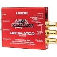 DECIMATOR 2 3G/HD/SD-SDI to HDMI Converter with Built-In NTSC/PAL Downscaler &amp; Analog Audio Outputs N2