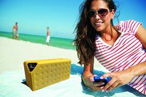 ONE DAY SALE-Krazilla Home Lux Bluetooth speaker, Modern and Stylish design with USB and TF (mini micro card)... N9