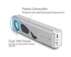 Bluetooth speaker MUSIC ANGEL Wireless Portable Stereo Speakers with Enhanced bass Resonator Bluetooth 4.0 Built-in... N2