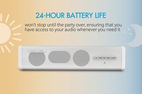 Bluetooth speaker MUSIC ANGEL Wireless Portable Stereo Speakers with Enhanced bass Resonator Bluetooth 4.0 Built-in... N3