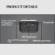 Bluetooth speaker MUSIC ANGEL Wireless Portable Stereo Speakers with Enhanced bass Resonator Bluetooth 4.0 Built-in... N11