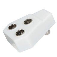 3 Way TV Digital Male Female Aerial Splitter Lead Cable Plug Comector