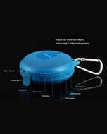 AOWOTO Outdoor Ultra Portable Wireless Bluetooth Speaker,hands Free Waterproof Shower Speaker with Tf Card Compatible... N5