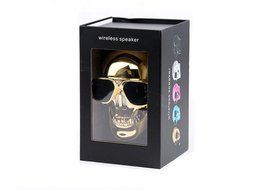 Generic Skull Head Shape Portable Wireless Bluetooth Speaker for Desktop PC/Laptop Notebook/Mobile Phone/MP3/MP4... N4
