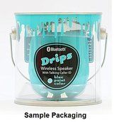 iHip Bluetooth Drips Speaker With Built-In Microphone- WHITE N2