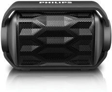 Philips BT2200B/27 Shoqbox Mini Rugged Compact Wireless Waterproof Outdoor or Shower Portable Bluetooth Speaker... N5