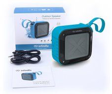 Infinilla IN-BS03 Waterproof Bluetooth Speaker, 4.1 Portable Outdoor and Shower Wireless Speakers/Super Bass/12... N6