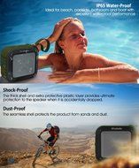 Infinilla IN-BS03 Waterproof Bluetooth Speaker, 4.1 Portable Outdoor and Shower Wireless Speakers/Super Bass/12... N11