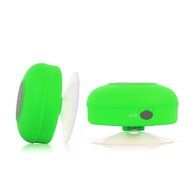 Waterproof Bluetooth Speakers , FULiYEAR Shower with Suction Cup &amp; Mic Handsfree for Phone Call Green N5
